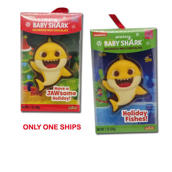 Baby Shark Chocolate Tree Ornaments