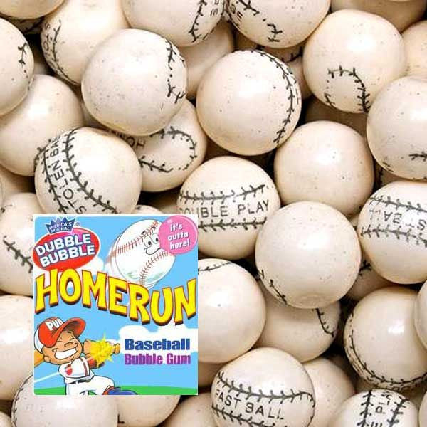 Baseball Home Run Gum 850 Count Bulk