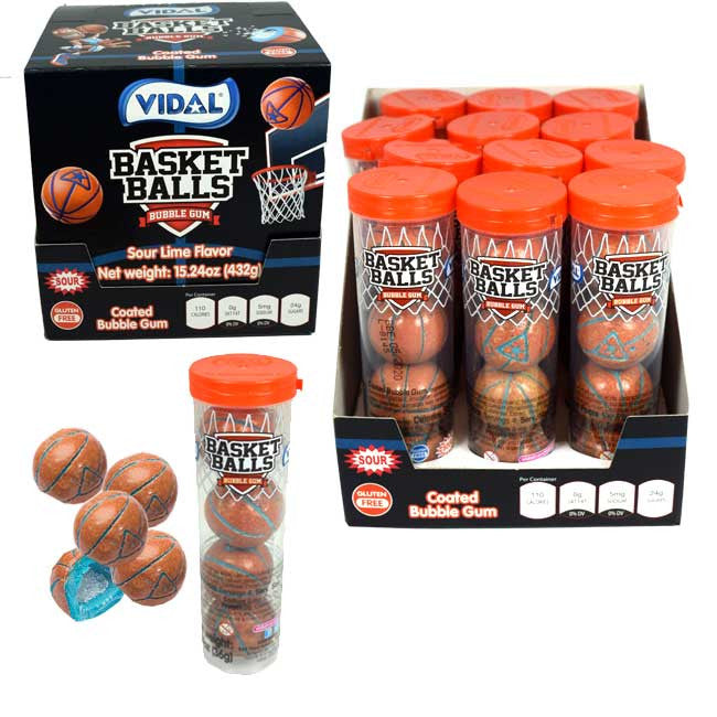 Basketball Gumballs 12 Pack