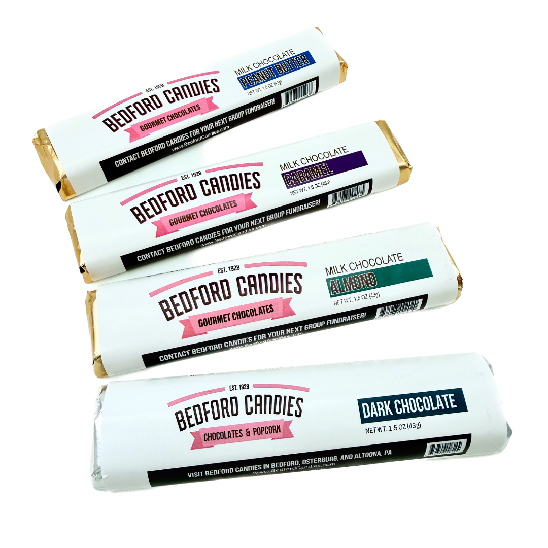 Bedford Candies Assorted Chocolate Bars - 1.5oz / 30ct