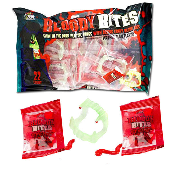 Bloody Bites Candy Gel 7.7oz Bag