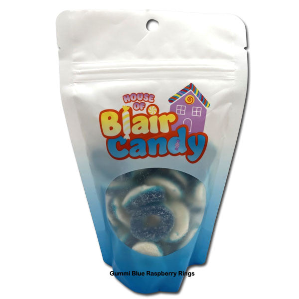 Blue Raspberry Gummi Rings HOB - 10.4oz