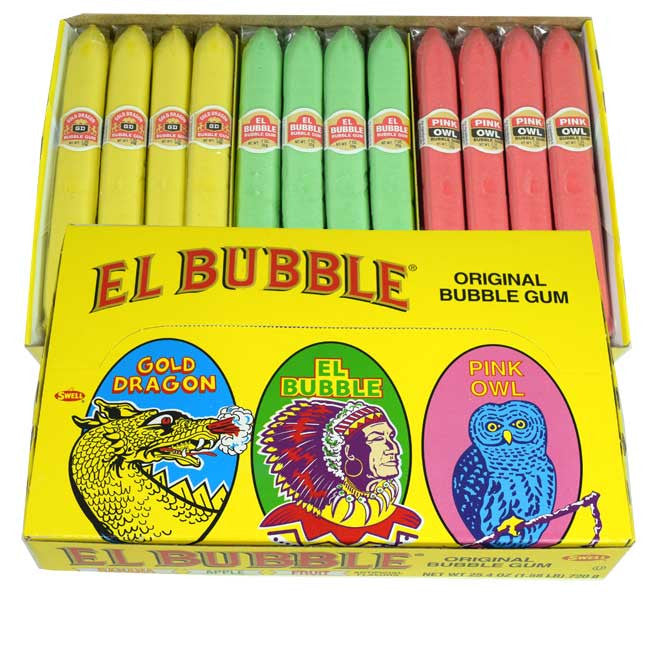 Bubble Gum Cigars 36 Count (Yellow Box)
