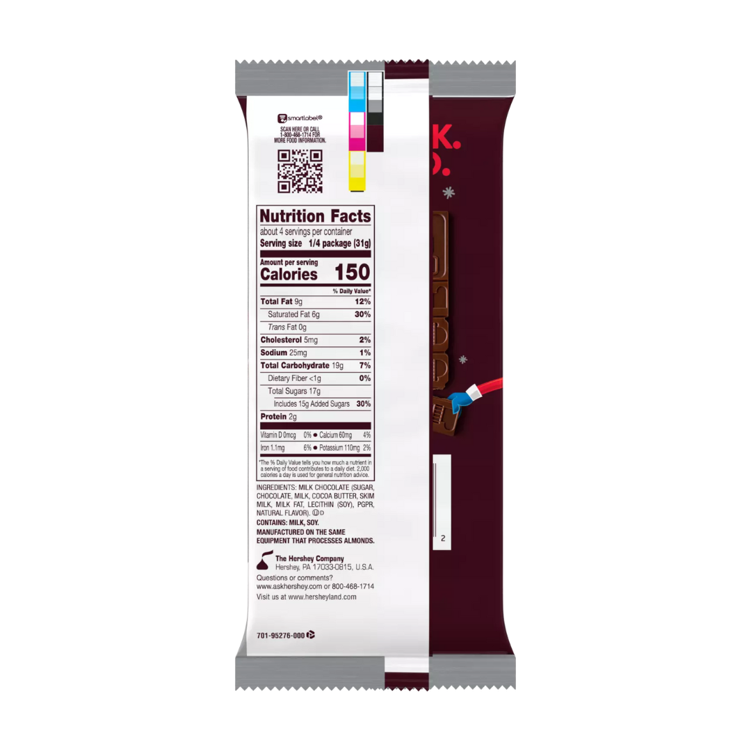 Hershey's Build-A-Santa Chocolate Bar - 4.32oz