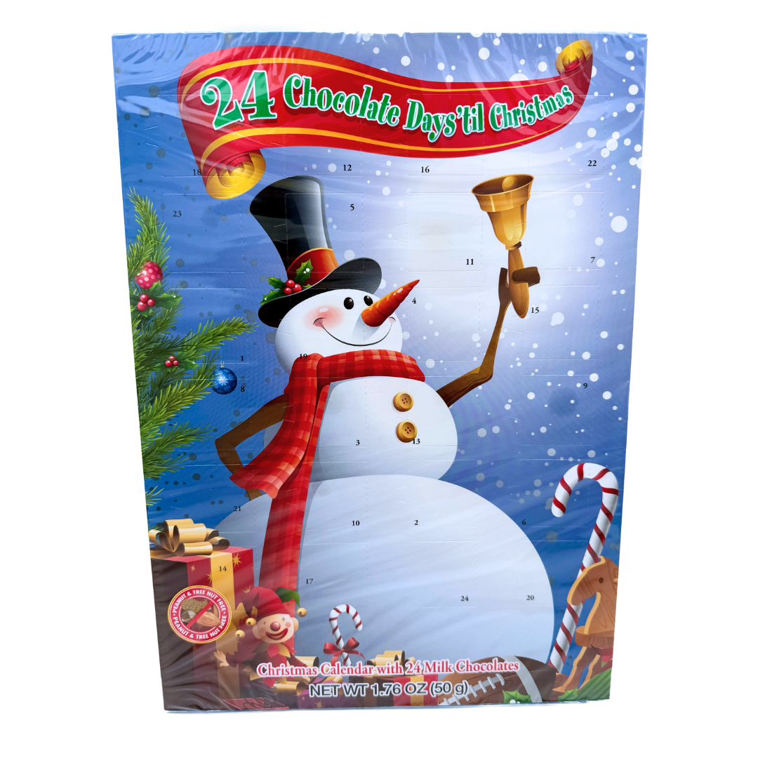 24 Days 'Til Christmas Milk Chocolate Advent Calendar - 1.76oz