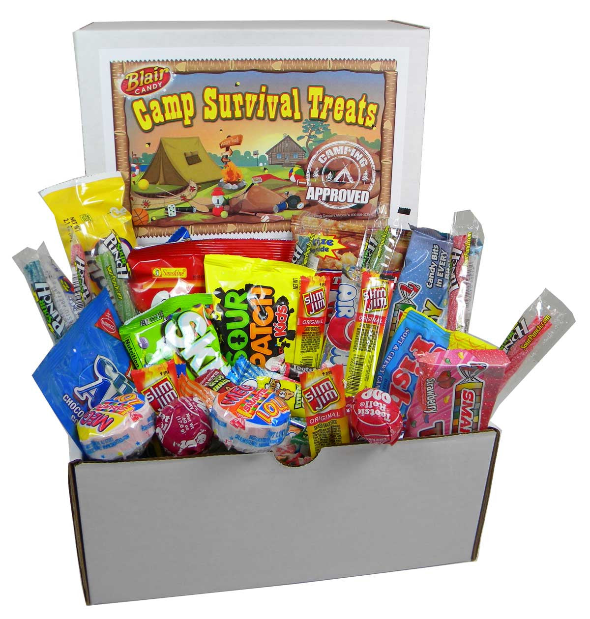 Camp Survival Treat Box