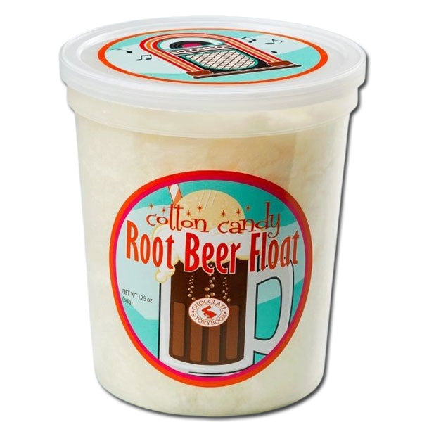 Root beer Float cotton candy