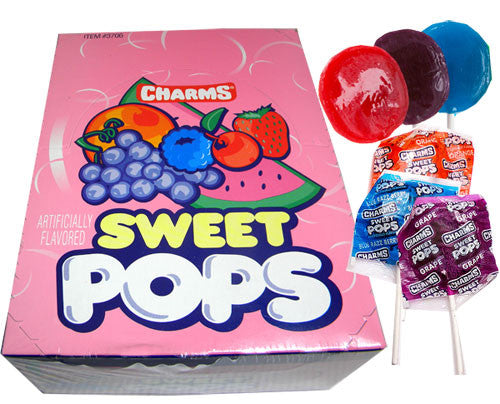 Charms Sweet Lollipops 48 Count