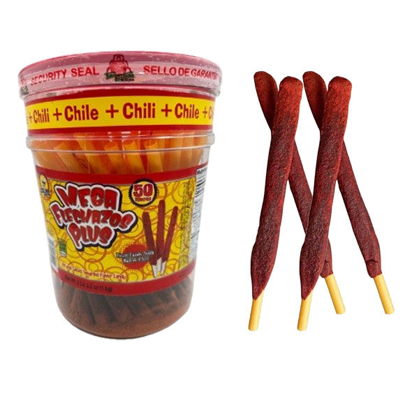 Mexican El Azteca Flechazos Tamarind Flavored Candy - 50ct