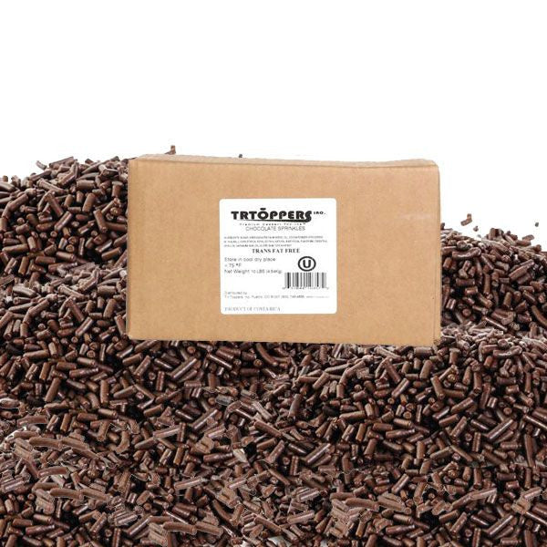 Chocolate Sprinkles Decorettes 10lb
