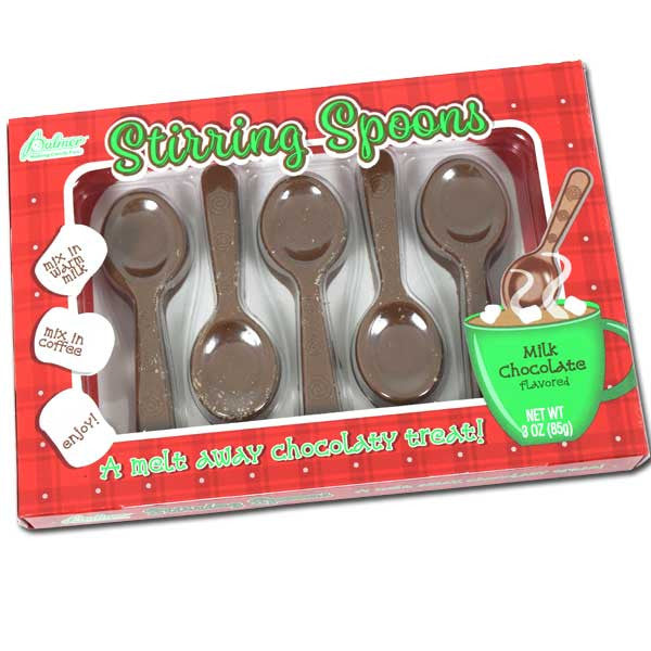 Chocolate Stirring Spoons - 5ct