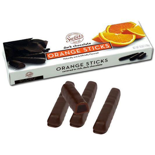 Dark Chocolate Orange Sticks candy