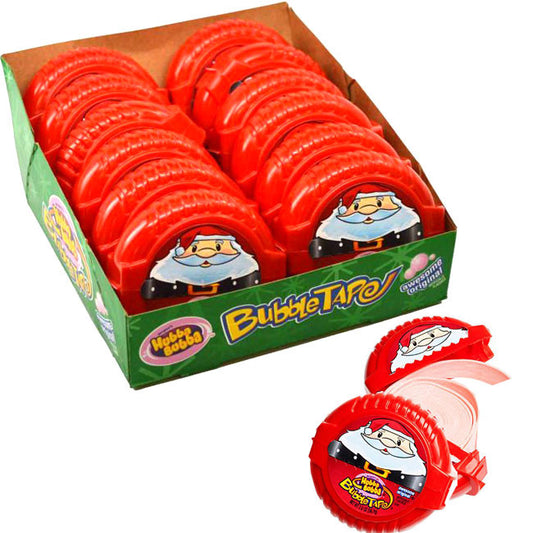 Christmas Bubble Gum Tape - 12ct