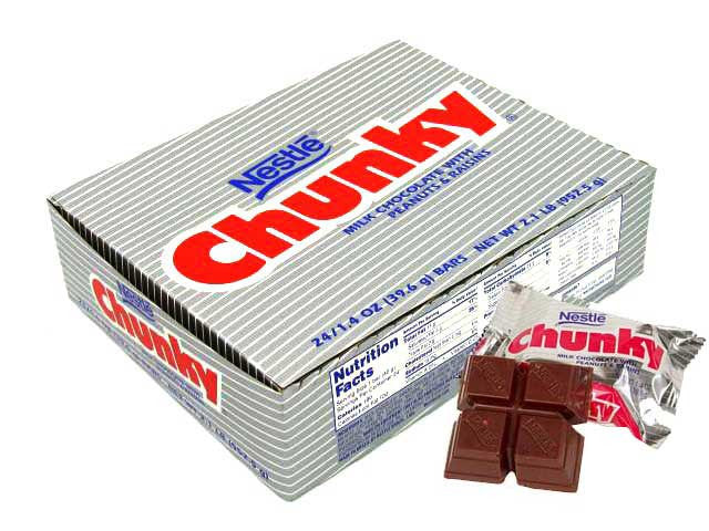 CHUNKY CANDY BAR 24CT