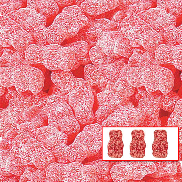 Hot Cinnamon Gummy Bears 10lb Bag