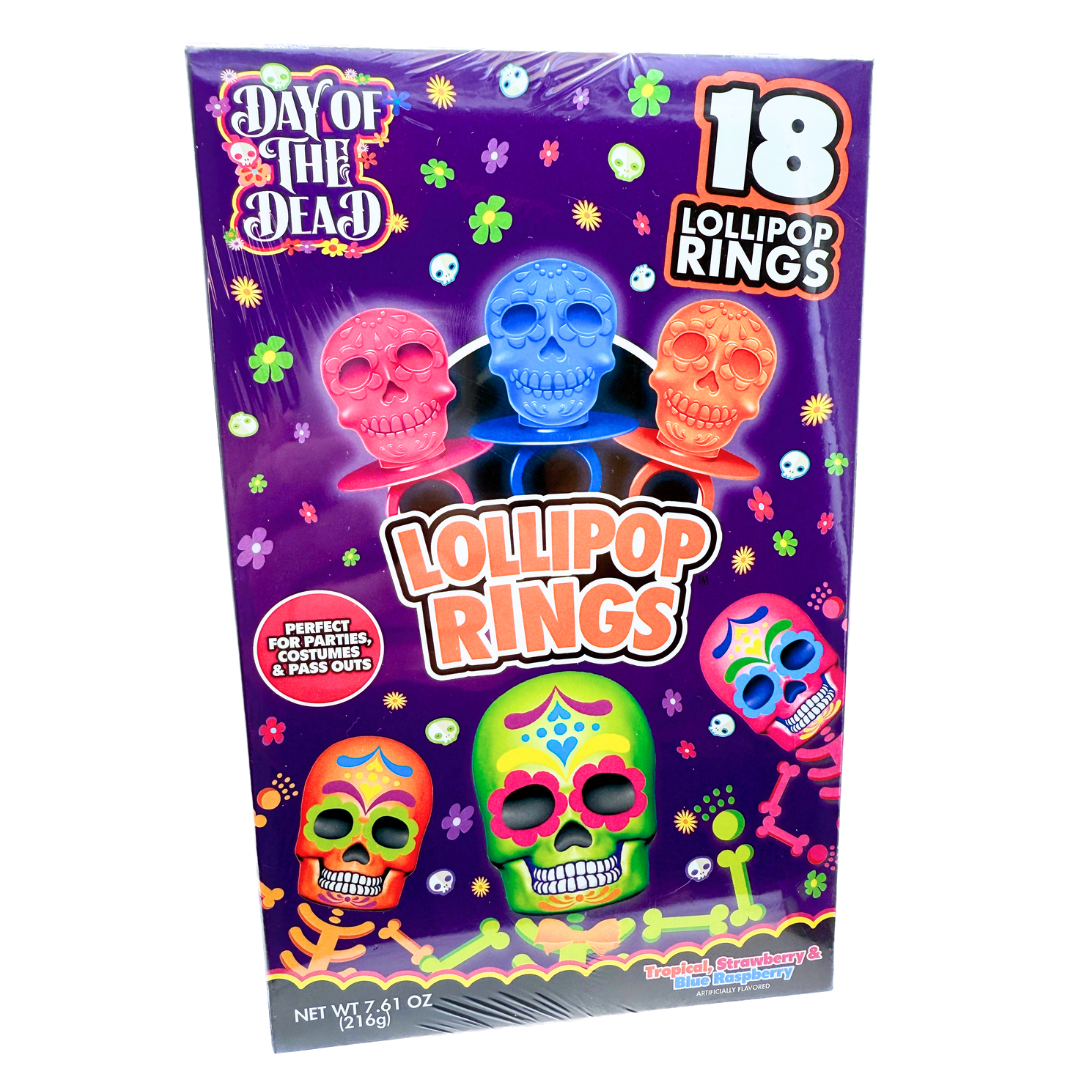Day of the Dead Lollipop Rings - 18ct