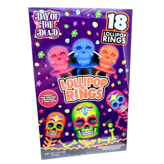 Day of the Dead Lollipop Rings - 18ct