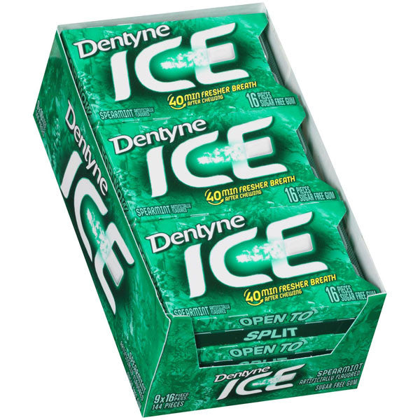 Dentyne Ice Sugarless Gum 9ct - Spearmint