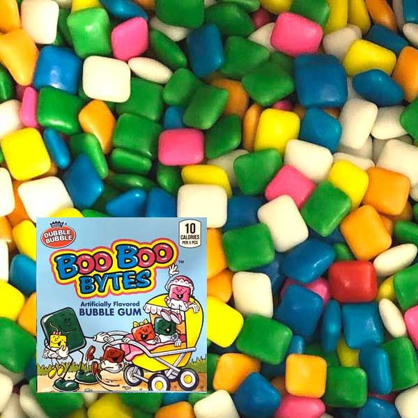 Dubble Bubble Boo Bytes Chiclets Gum 33lb Bulk