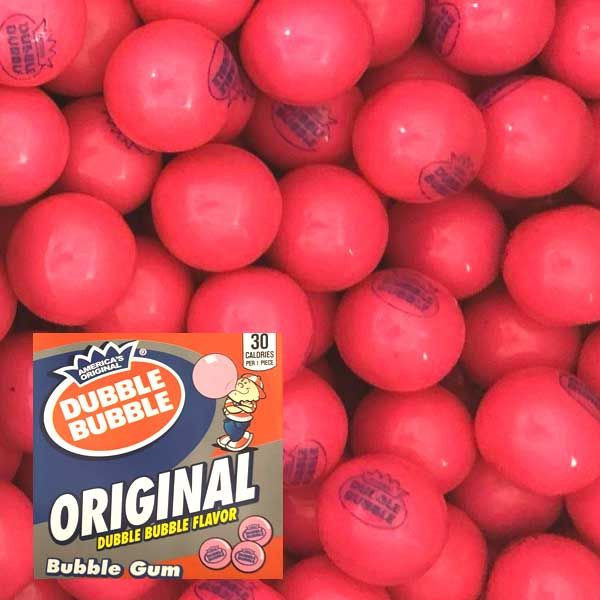 Dubble Bubble Original 1928 Gumballs 850 Count Bulk