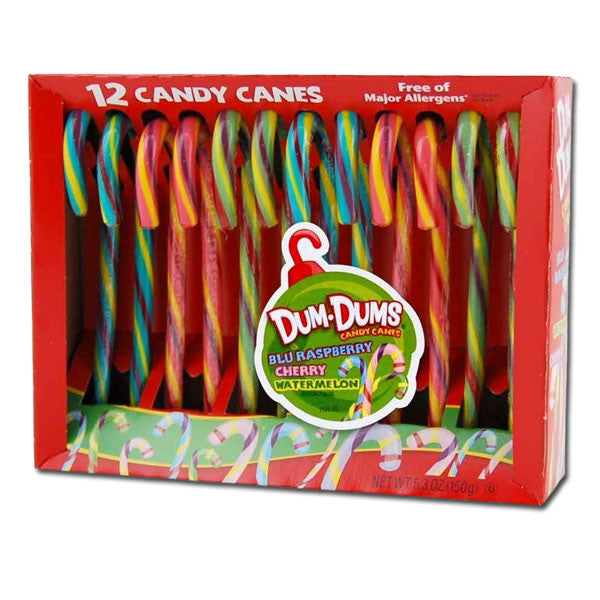 Dum Dum Candy Canes 12 Count