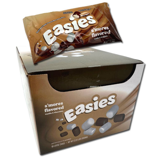 Easies S'Mores Flavored Candy Coated Marshmallows - 2oz / 18ct
