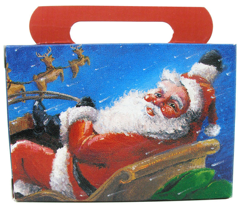 Empty Christmas Candy Box - Santa