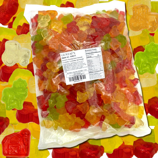 Gummy Farm Animals - 4.4lb