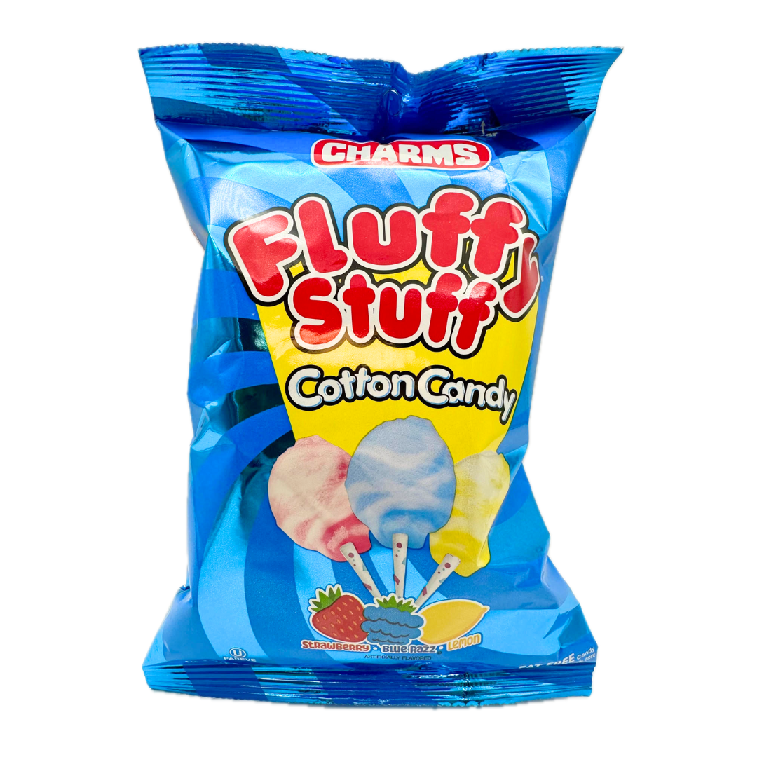 Charms Fluffy Stuff Cotton Candy - 2.5oz