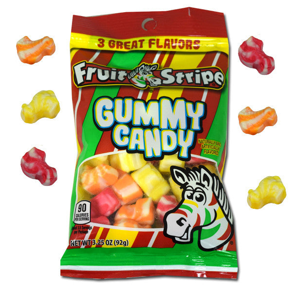 Fruit Stripe Gummy Candies