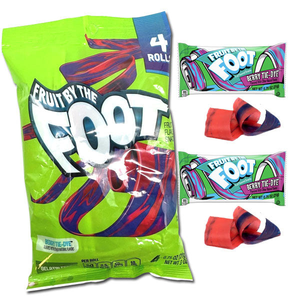 Fruit by the Foot Berry Tie-Dye - 3oz (4 pieces)