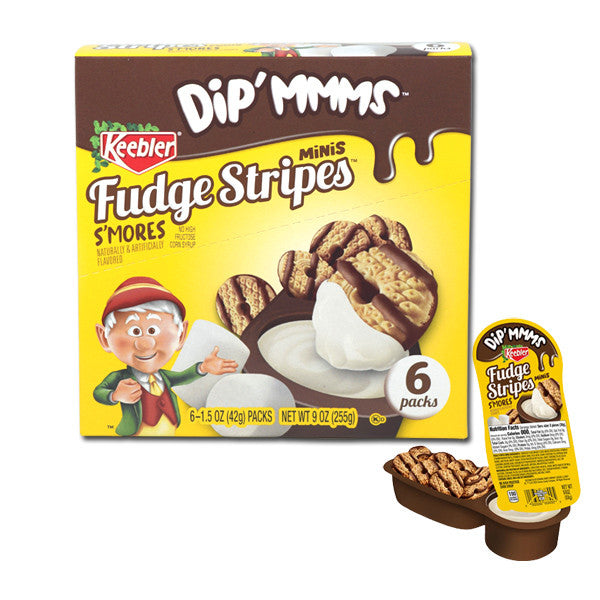 Keebler mini fudge stripe smores dip'mmms