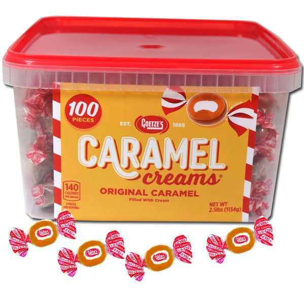 Goetz Caramel Creams 100 Count