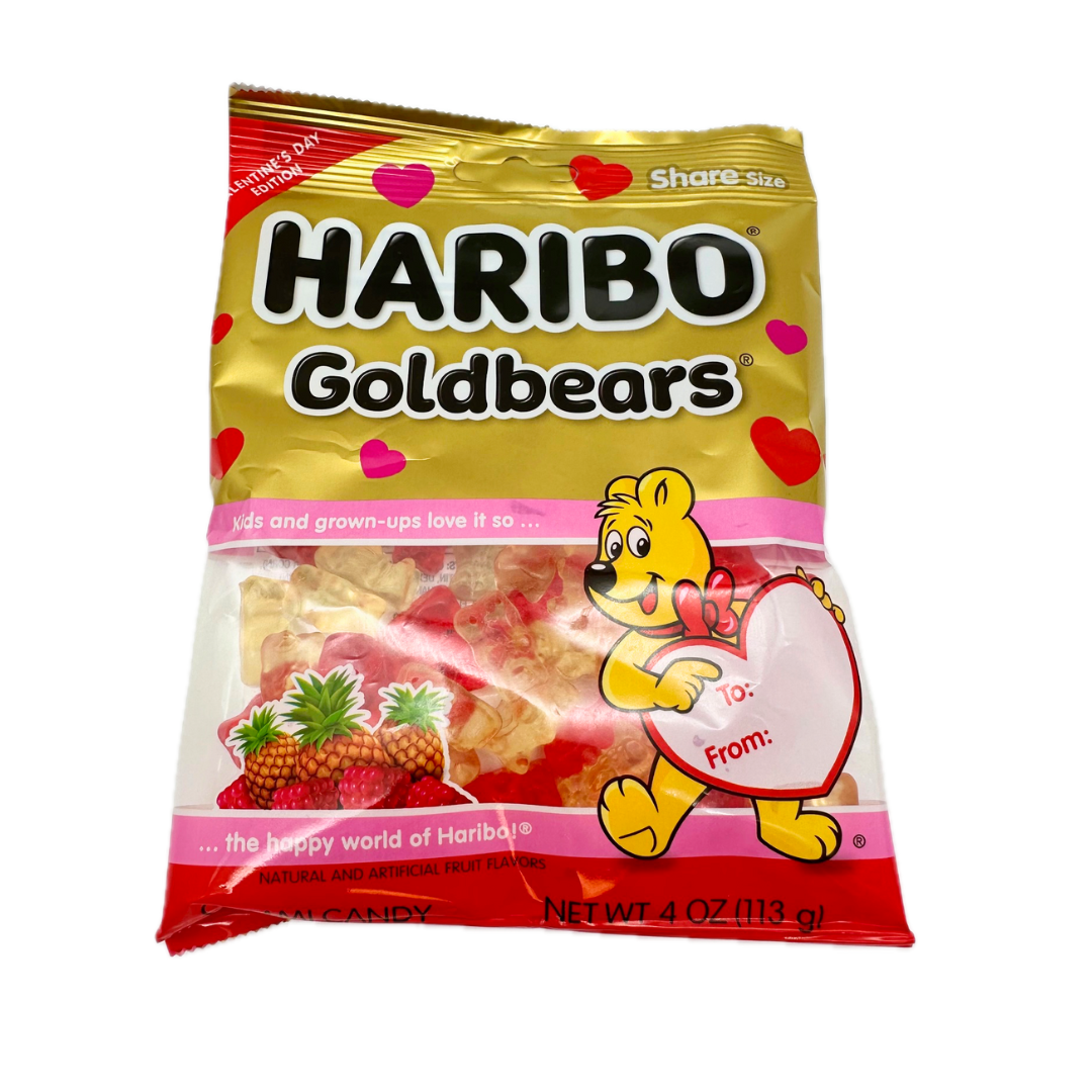Haribo Gummi Bears Valentine's Day 4oz