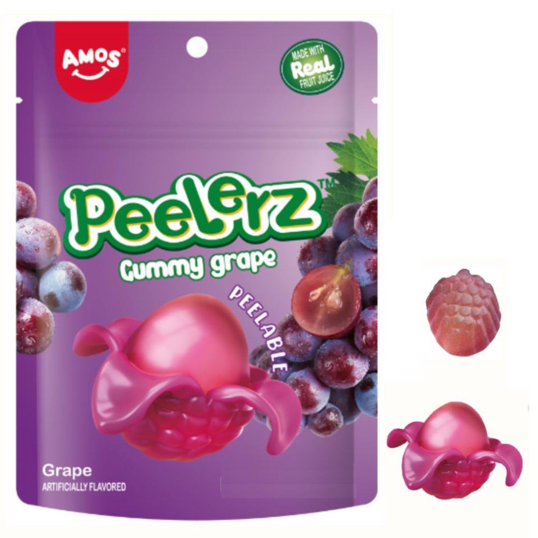 AMOS Peelerz Gummy Peach - 6oz