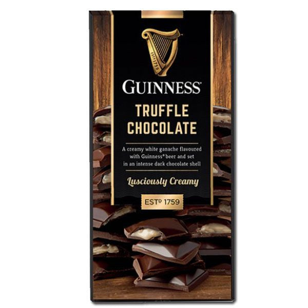 Guinness Dark Chocolate Truffle Bar 3.1oz