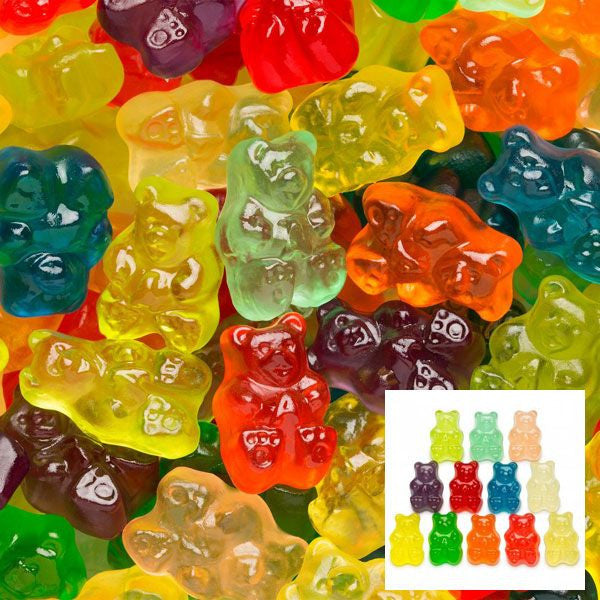 Gummi Bears 5lb Fruit Albanese (12 Flavors)