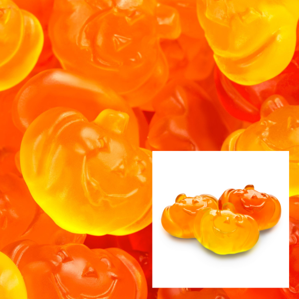 Gummi Fall Pumpkins - 5lb