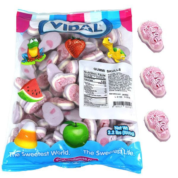 Gummi Jelly Skulls - 2.2lb