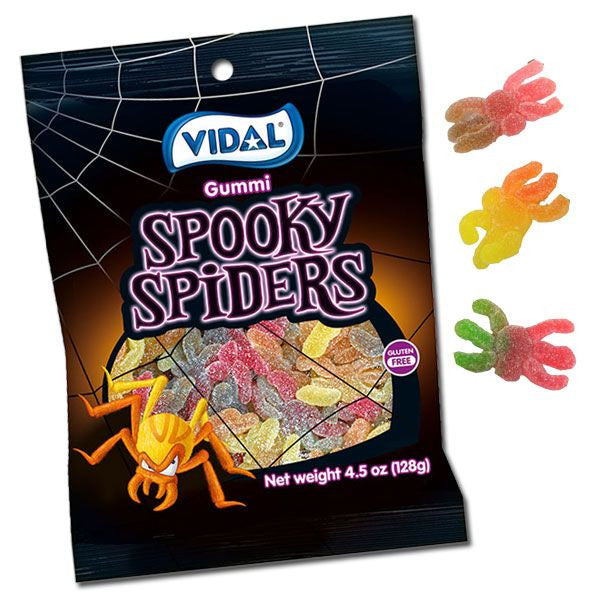 Gummi Spiders Candy - 4.5oz