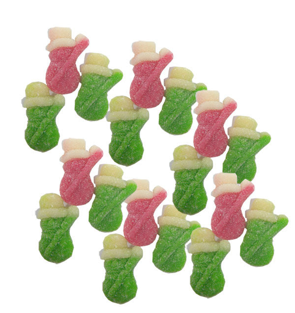 Gummi Sugared Snowmen - 4.5oz