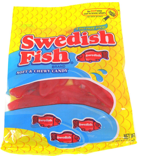 Gummy Red Swedish Fish 5oz Bag