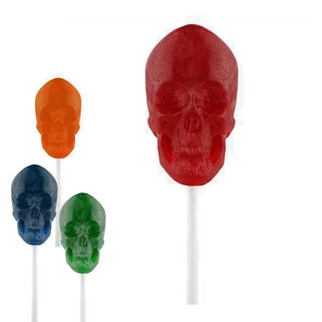 Gummy Skull On A Stick (One)