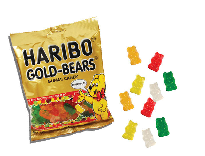 Haribo Gummi Bears 5oz Bag