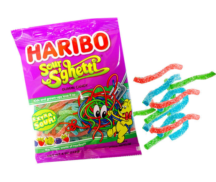 Haribo Gummi Sour Spagetti 5oz