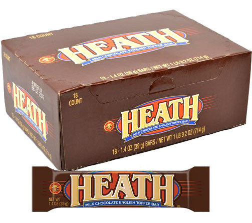 Heath Toffee Candy Bar 18ct