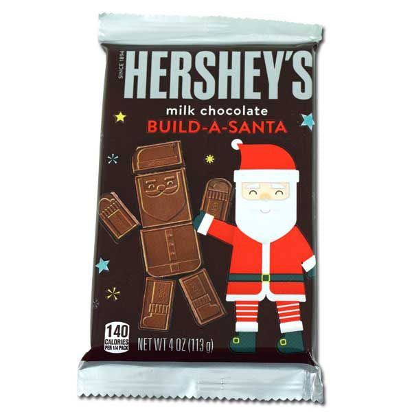 Hershey's Build-A-Santa Chocolate Bar - 4oz