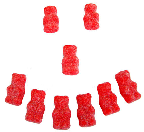 Hot Cinnamon Gummy Bears 16oz Jelly Belly