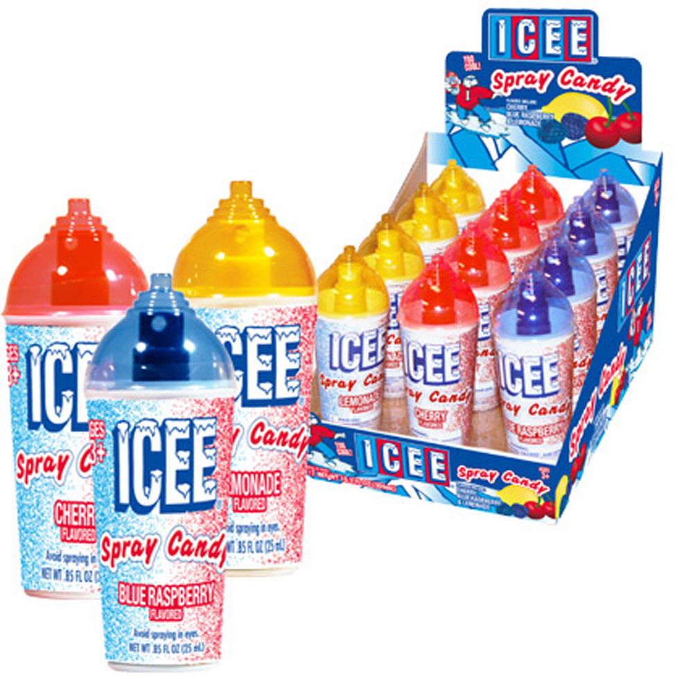 Icee Spray Candy 12ct