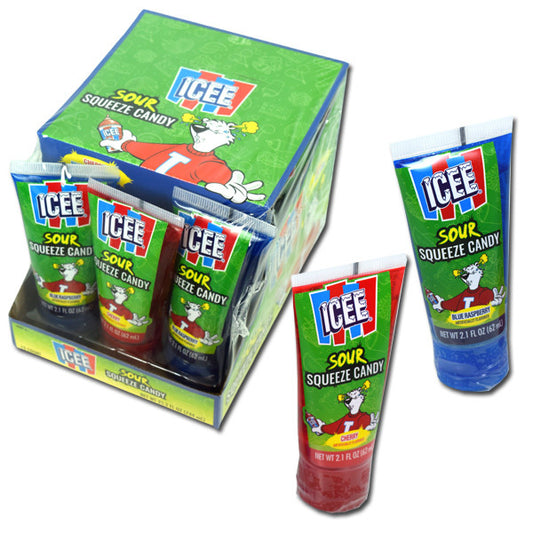 Icee Sour Squeeze Candy 12 Count